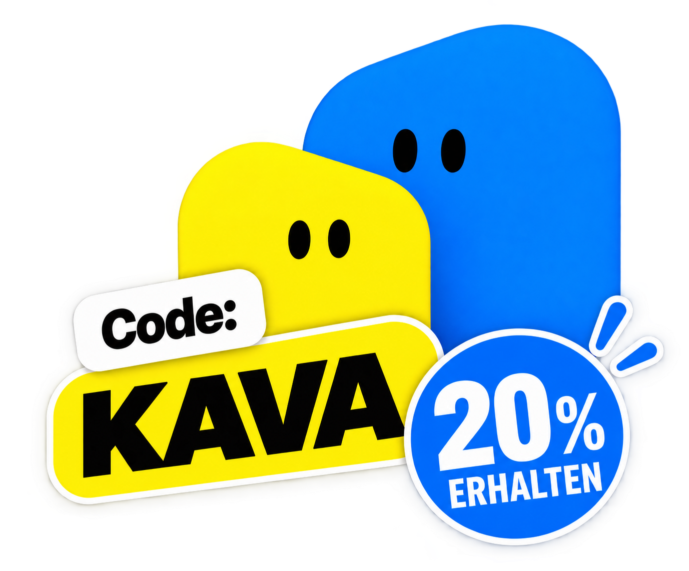 Mit dem Code KAVA 20 % Rabatt erhalten